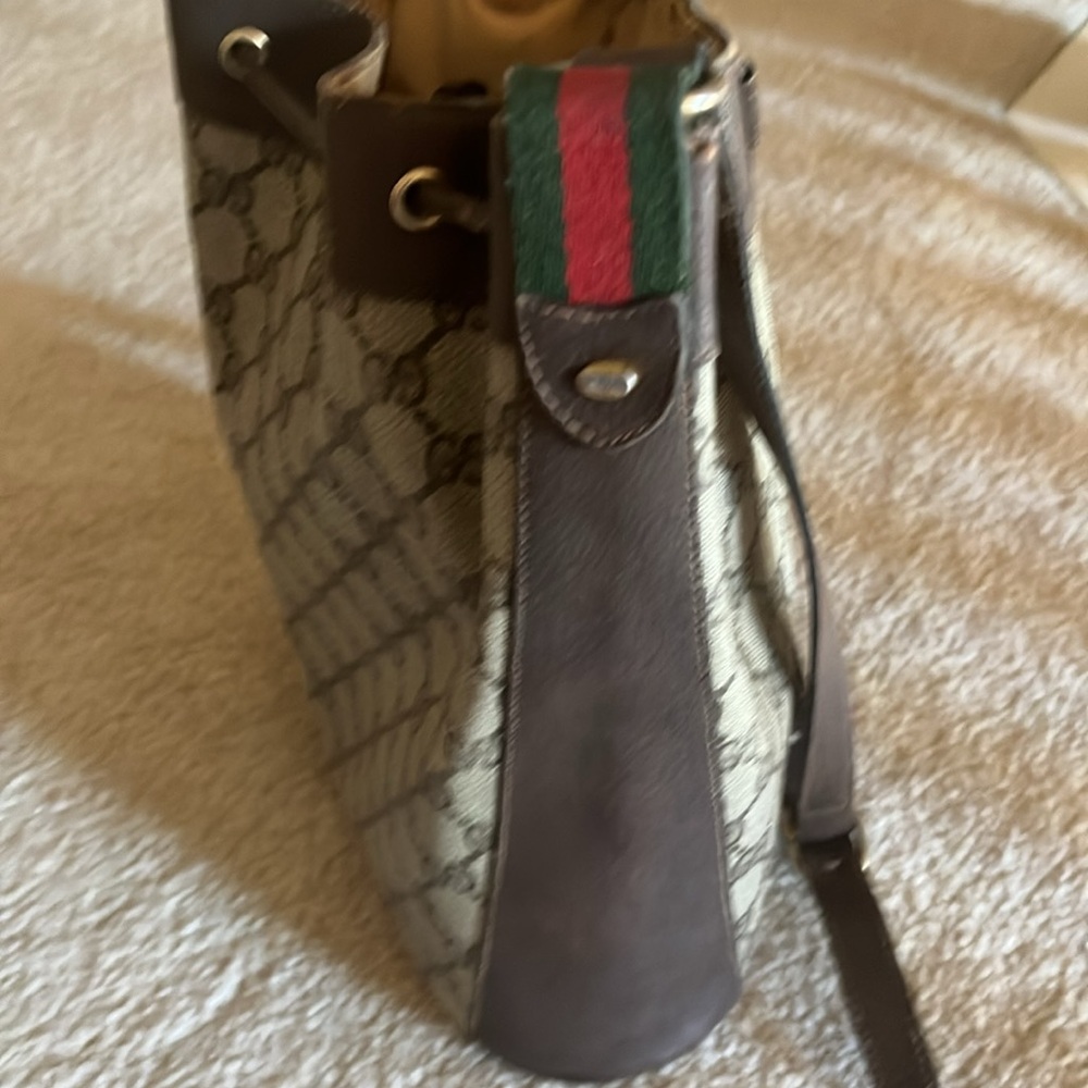 Vintage Gucci monogram Bucket Bag - Picture 12 of 12